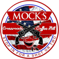 Mock’s Crossroads Coffee Mill Logo