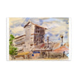 Mill Painting Standard Postcard
