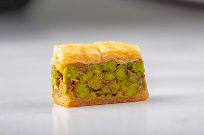 Dar Baklava, LLC - Pistachio Snacklava - Pistachio-based Dar Baklava: Premium Pistachio