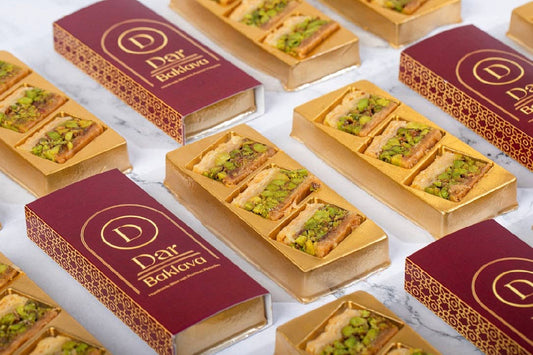 Dar Baklava, LLC - Pistachio Snacklava - Pistachio-based Dar Baklava: Premium Pistachio