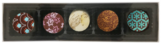 Chocolate Works - 5pc Assorted Chocolate Truffle Gift Box