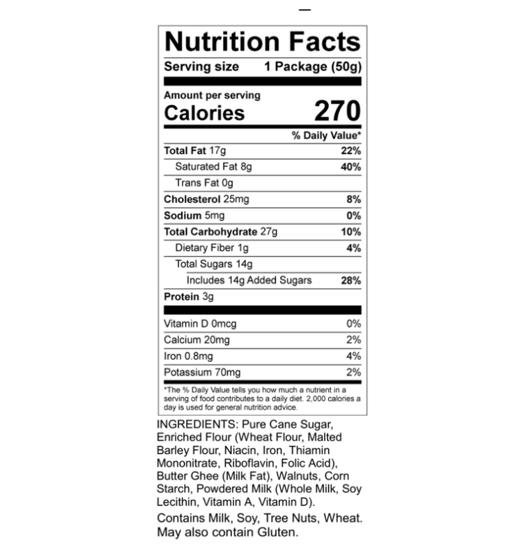 Dar Baklava, LLC - Cashew Snacklava - Cashew Dar Baklava: Premium nuts